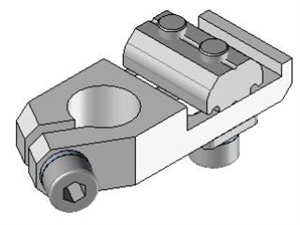 Klemmstück Drehbar 10-10 L