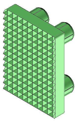 Insert for gripper finger GRF 14 Viton