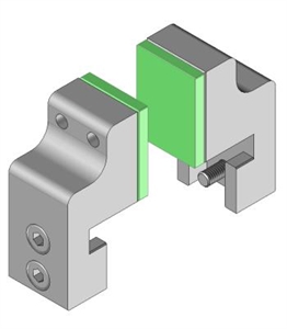 Dita per pinza parallela 16 CM CGA