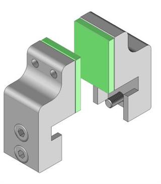 Gripper finger for parallel gripper 16 CM CGP