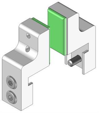 Gripper finger for parallel gripper 20 CM CGA