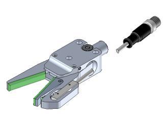 Pinza GZA 10 12 con sensore NPN e gommino