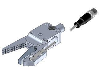 Greifzange GZA 10 12 mit Sensor ( Abfrage )NPN