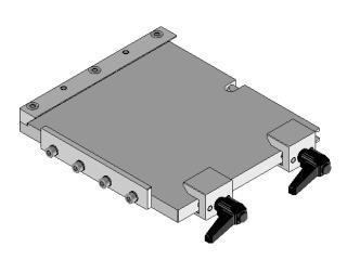 Quick changer (robot side) 160 steel