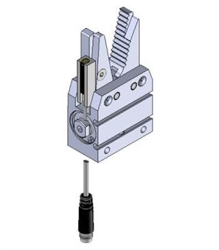 Selbstzentrierende Anguss Greifzange sensor PNP