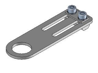 Staffa corta metallo 20 X