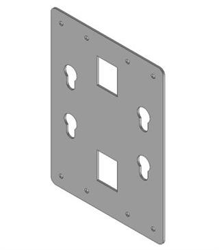 EOAT storage for QC 200 gripper side - flat version