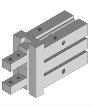 Pinza paralela - estándar easy 20 GS - normalmente cerrada