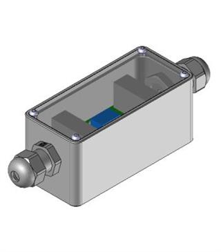 Klemmkasten für Sensoren 2+2 E/A auswechselbar mit GM