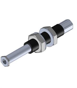 Threaded body rotative telescopic suspensions 20 50