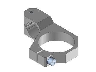 Kreuzklemmstück Rohr 40 20