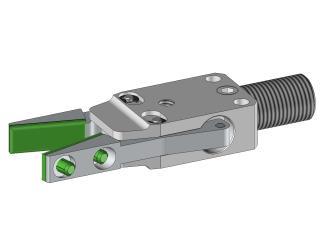 Sprue gripper 10 08 with Rubber G1/8