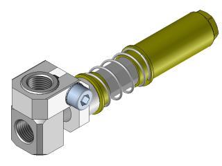 Non Rotative Suspension With Swivel Head 14 18 18 15