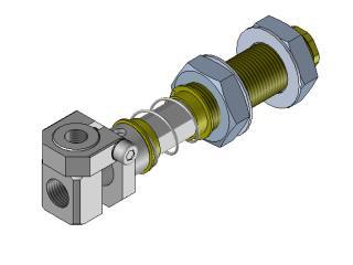 Non Rotative Suspension With Swivel Head M20X1,5 14 18 20