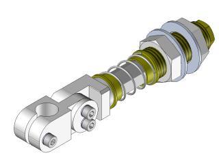 Threaded-body non-rotative suspensions M14X1,5 15 D. 10