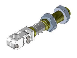 Threaded-body non-rotative suspensions M20X1,5 25 D. 14