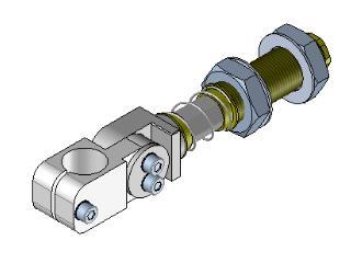 Threaded-body non-rotative suspensions M20X1,5 20 D.20