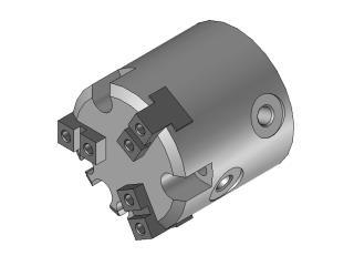 3-jaws parallel gripper 20 stroke 2 mm