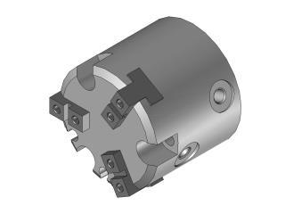 3-jaws parallel gripper 25 stroke 3 mm