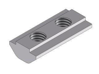 Channel nut for Profile M5 9 Fipa