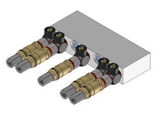 Pneumatic connection for quick changer CA.SWM0