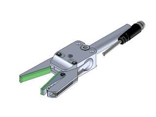 Pinza GZA.10.12.SG dito gommino sensore KT58 PNP L.50