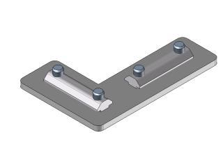 Connector L-Style 20x20 FIPA