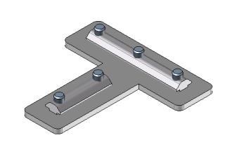 Profilverbinder T-Form 20x20