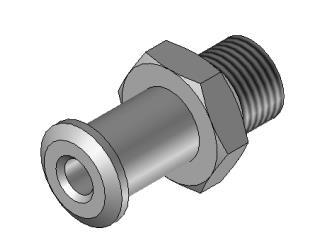 Adapter für Vakuumsauger 1/8 M M5 F