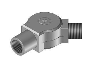 Elbow arm 18 aluminium