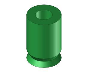 No mark of cups left in TPU Ø8