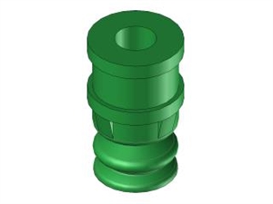 Ventosa 1,5 soffietti in TPU Ø8