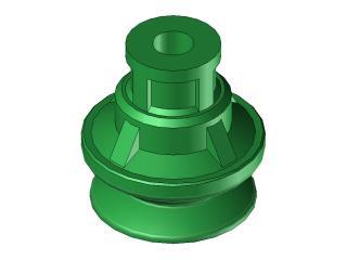 1,5 bellows type suction no mark of cups left in TPU Ø15