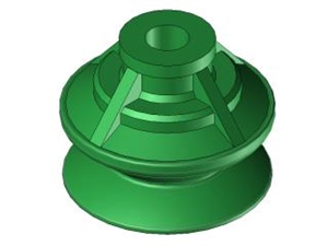 Ventosa 1,5 soffietti in TPU Ø40