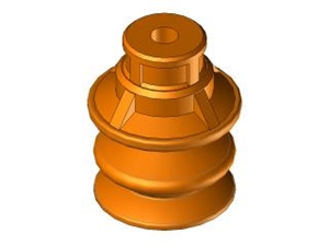 Ventosa 2,5 soffietti in silicone Ø20
