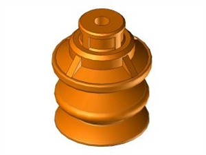 Ventosa 2,5 soffietti in silicone Ø25