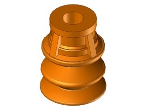 Ventosa 2,5 soffietti in silicone Ø26
