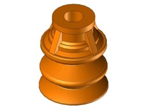 Ventosa 2,5 soffietti in silicone Ø30