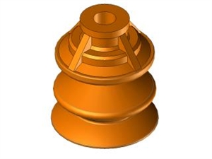 Ventosa 2,5 soffietti in silicone Ø40