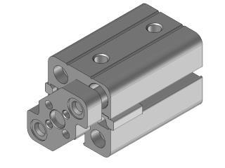 Compact cylinder / Guide Rod Type 12 10