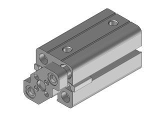 Compact cylinder / Guide Rod Type 12 20