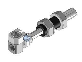 Threaded-body non-rotative suspension M16X1 20 18 18