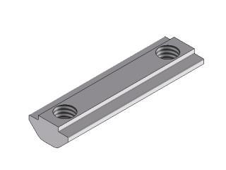 Channel nut for Profile M5 25 Fipa