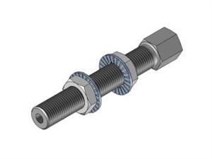 Supporto ventosa fisso lungo M10X1