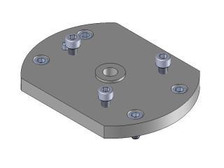 Piastra interfaccia QC90 Robot 88X41