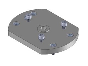 Piastra interfaccia QC90 Robot 88X41
