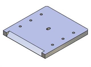 Greifergrundplatte 120B