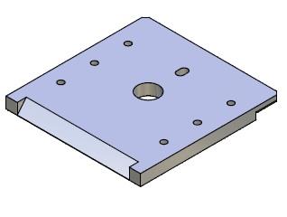 Quick changer Mounting plate 120A 19