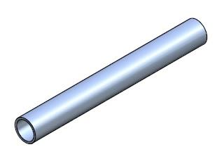 Steel tube 12 mt 1-pl