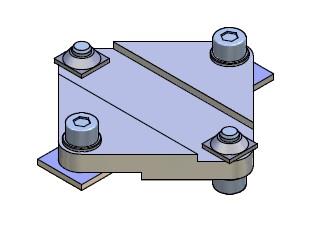 Cross joint Connector 20x30